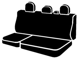 Fia TRS42-36 BLACK Wrangler Solid Seat Cover Fits 13-14 F-150