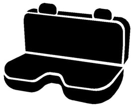 Fia SP82-43 BLACK Seat Protector Custom Seat Cover