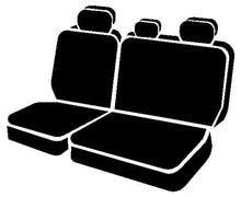 Load image into Gallery viewer, Fia SL62-61 BLK/BLK LeatherLite Custom Seat Cover Fits 08-12 Escape