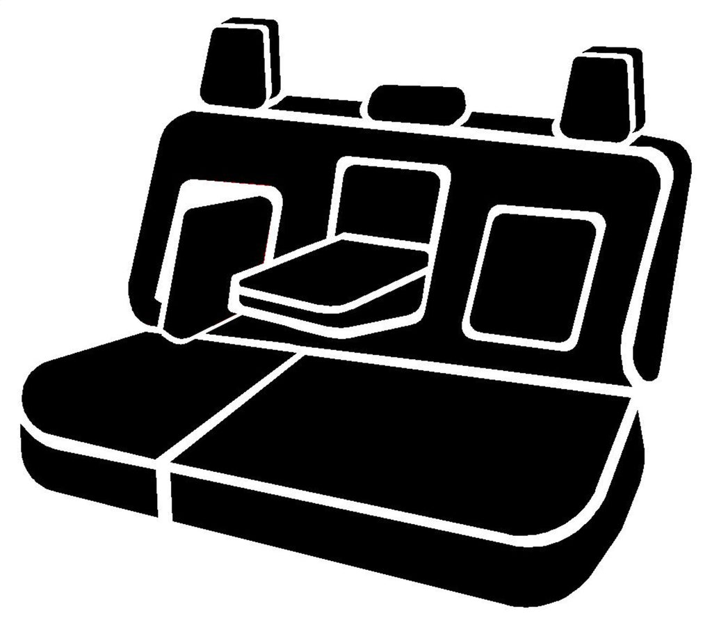 Fia TRS42-66 BLACK Wrangler Solid Seat Cover