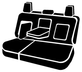 Fia TRS42-66 BLACK Wrangler Solid Seat Cover