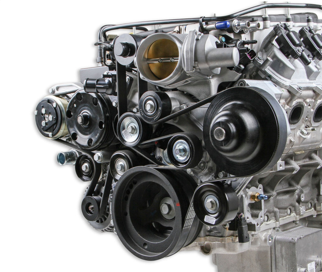 Holley Performance 20-220BK Mid-Mount Accessory Drive System Kit