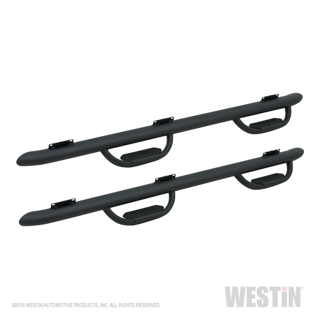 Westin 20-4065 GenX Oval Drop Nerf Step Bars Fits 18-21 Wrangler (JL)