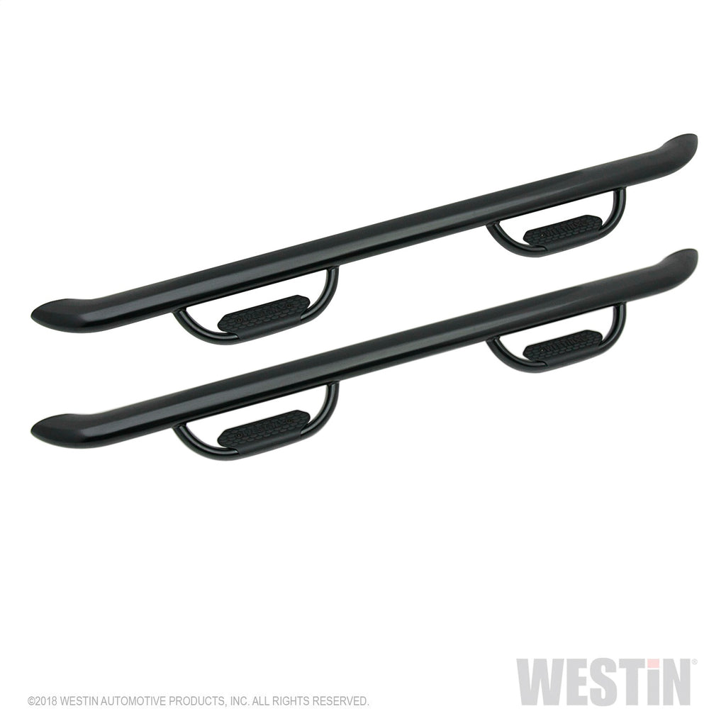 Westin 20-4075 GenX Oval Drop Nerf Step Bars Fits 18-19 Wrangler (JL)