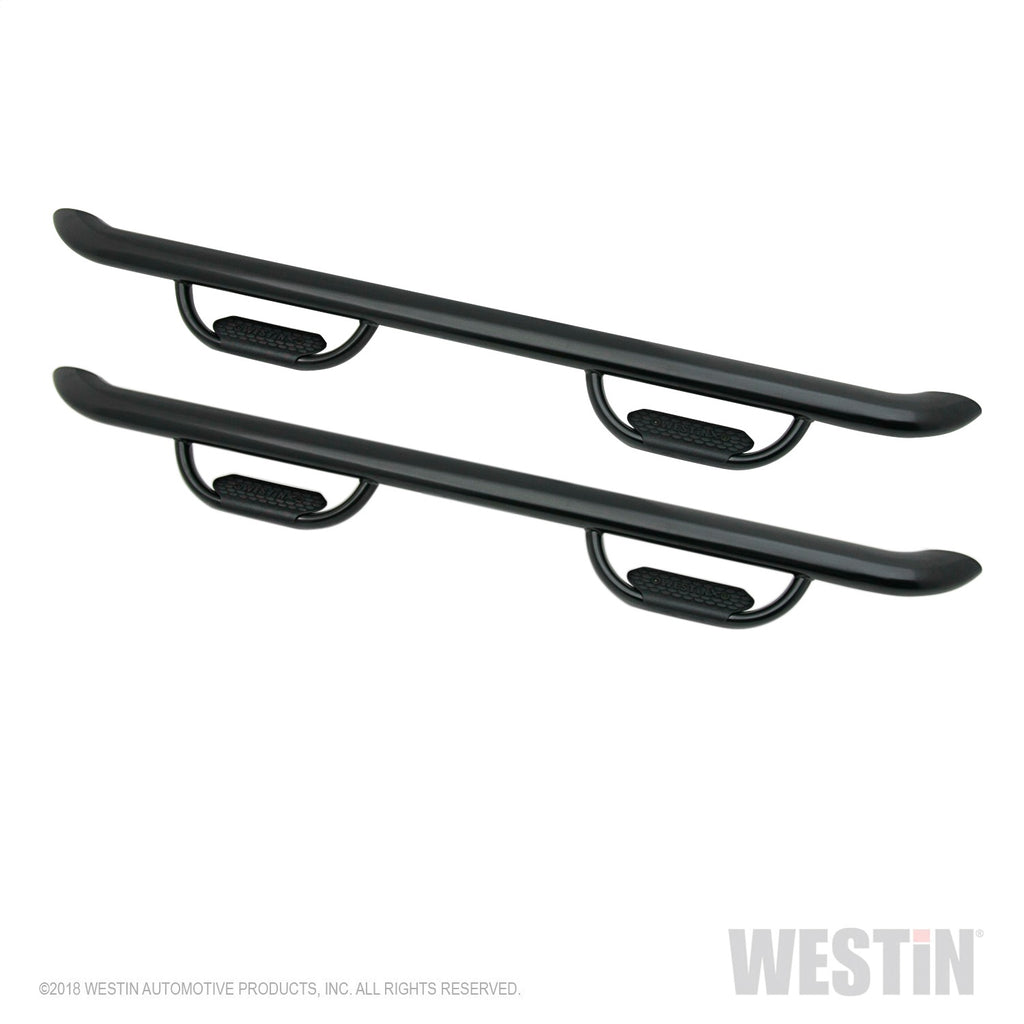 Westin 20-4075 GenX Oval Drop Nerf Step Bars Fits 18-19 Wrangler (JL)