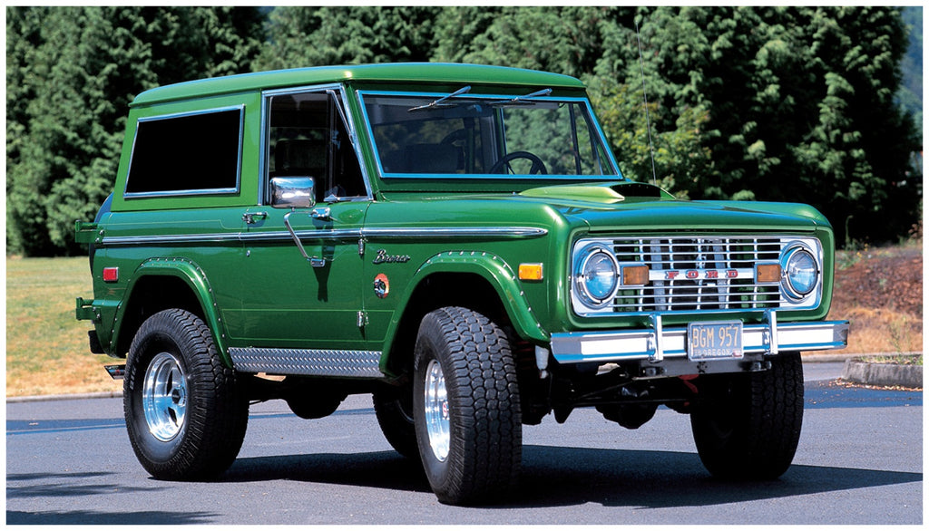 Bushwacker 20001-07 Cut-Out Fender Flares Fits 66-77 Bronco