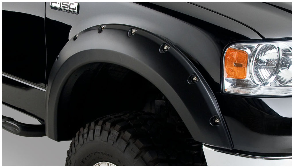 Bushwacker 20053-02 Pocket Style Fender Flares Fits 04-08 F-150 Mark LT