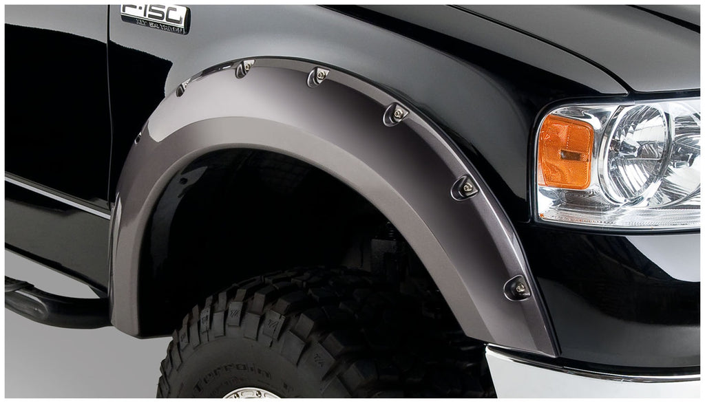 Bushwacker 20053-02 Pocket Style Fender Flares Fits 04-08 F-150 Mark LT