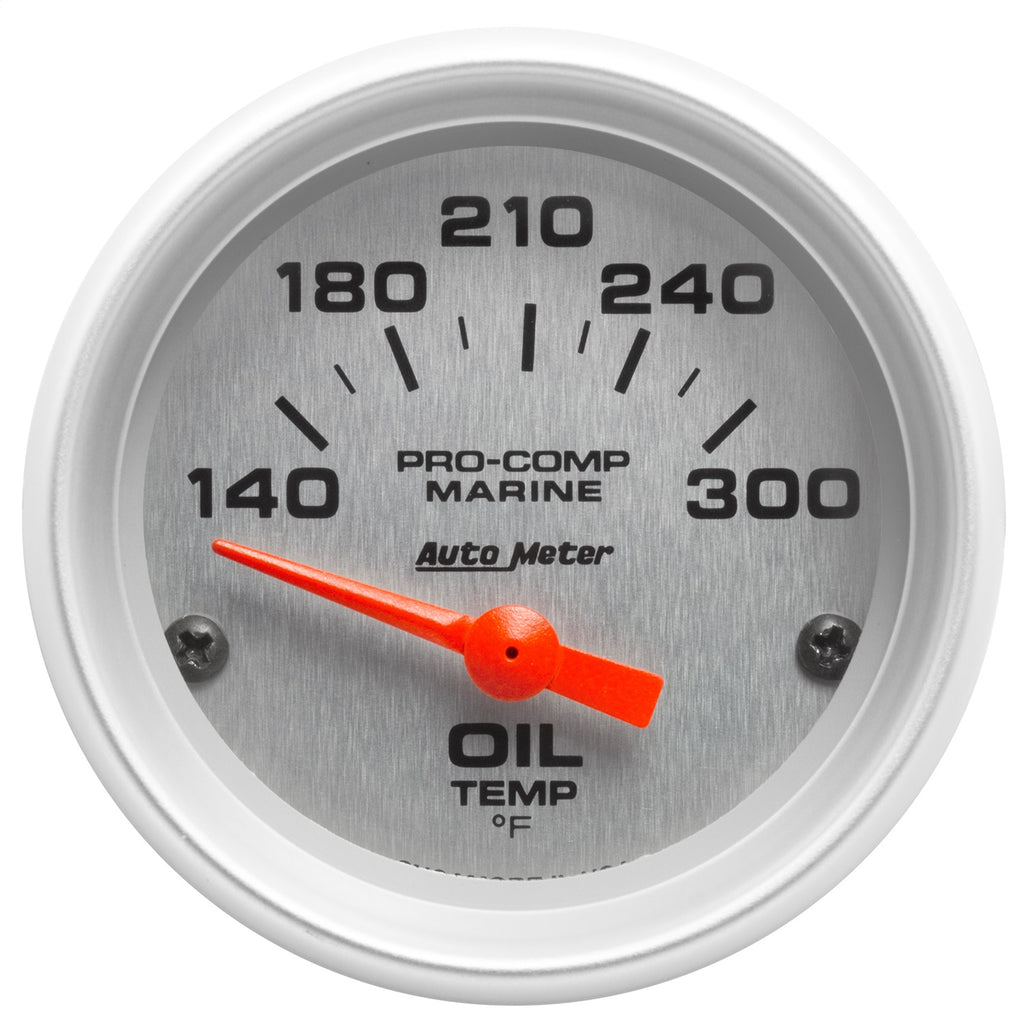 AutoMeter 200764-33 Marine Electric Oil Temperature Gauge