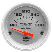 Load image into Gallery viewer, AutoMeter 200764-33 Marine Electric Oil Temperature Gauge