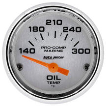 Load image into Gallery viewer, AutoMeter 200764-35 Marine Electric Oil Temperature Gauge