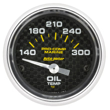 Load image into Gallery viewer, AutoMeter 200764-40 Marine Electric Oil Temperature Gauge