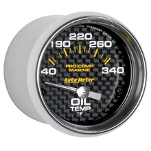 Load image into Gallery viewer, AutoMeter 200764-40 Marine Electric Oil Temperature Gauge