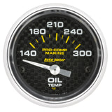 AutoMeter 200764-40 Marine Electric Oil Temperature Gauge