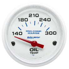 Load image into Gallery viewer, AutoMeter 200764 Marine Electric Oil Temperature Gauge