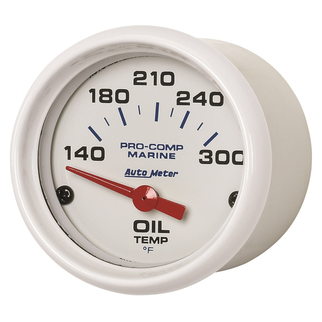 AutoMeter 200764 Marine Electric Oil Temperature Gauge