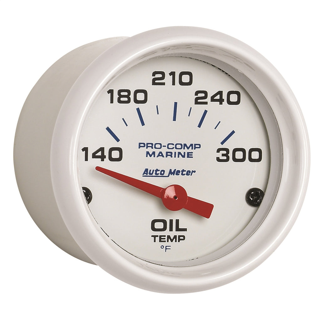 AutoMeter 200764 Marine Electric Oil Temperature Gauge