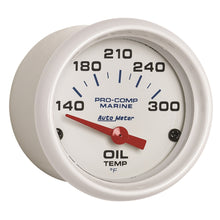 Load image into Gallery viewer, AutoMeter 200764 Marine Electric Oil Temperature Gauge