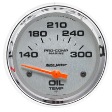 Load image into Gallery viewer, AutoMeter 200765-35 Marine Electric Oil Temperature Gauge