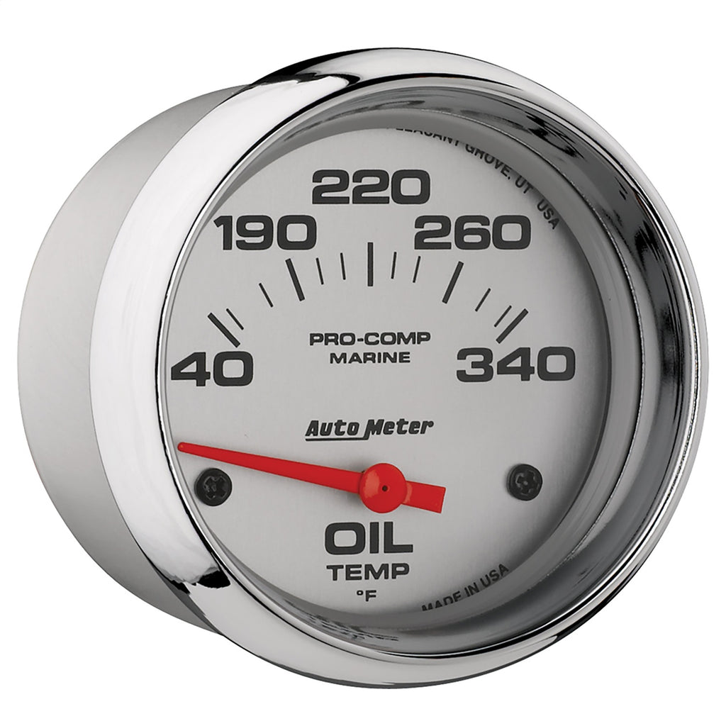 AutoMeter 200765-35 Marine Electric Oil Temperature Gauge