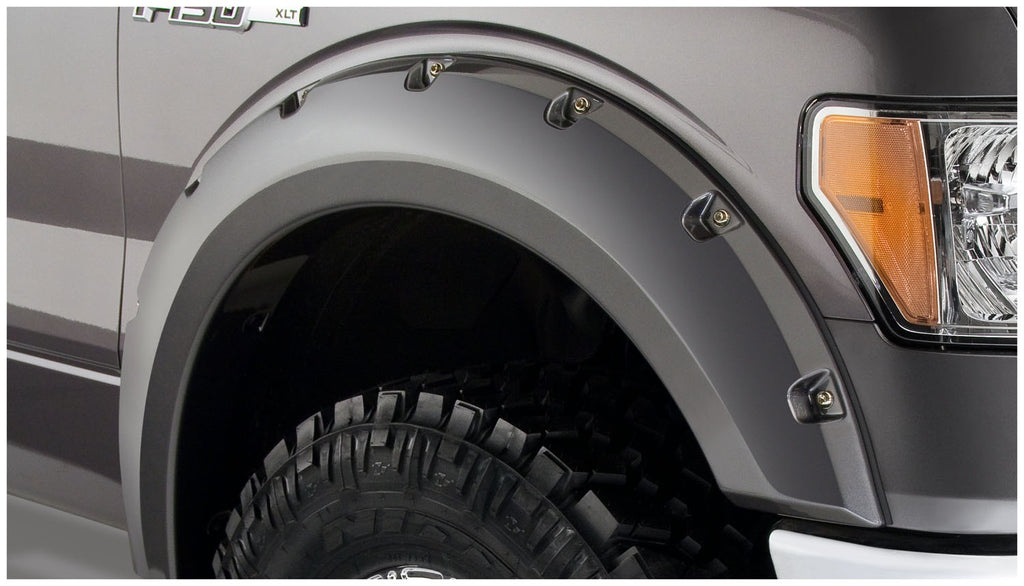 Bushwacker 20079-02 Pocket Style Fender Flares Fits 09-14 F-150