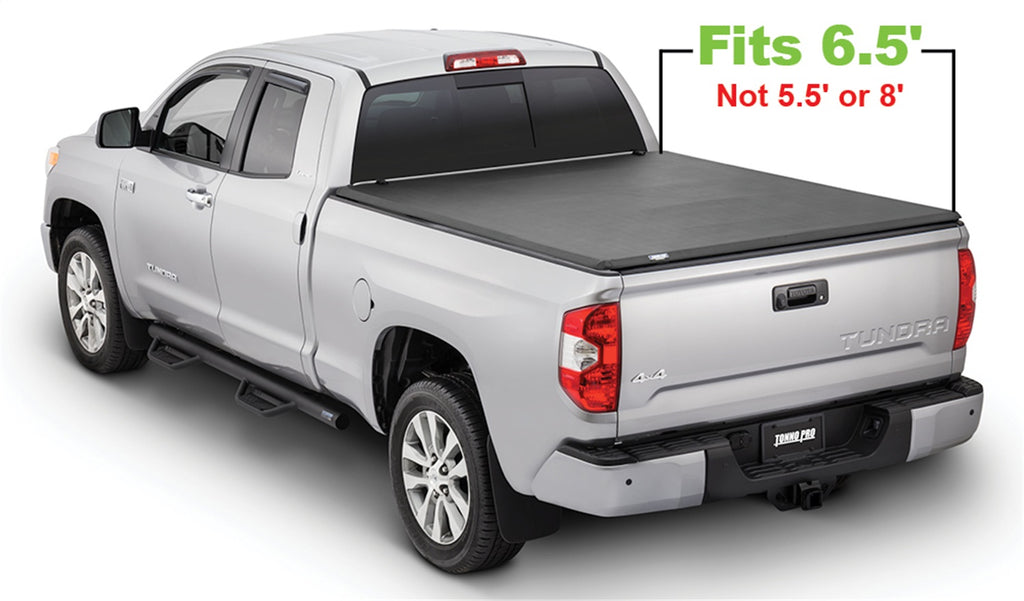 Tonno Pro 42-509 Tonno Fold Tri-Fold Soft Tonneau Cover Fits 14-21 Tundra