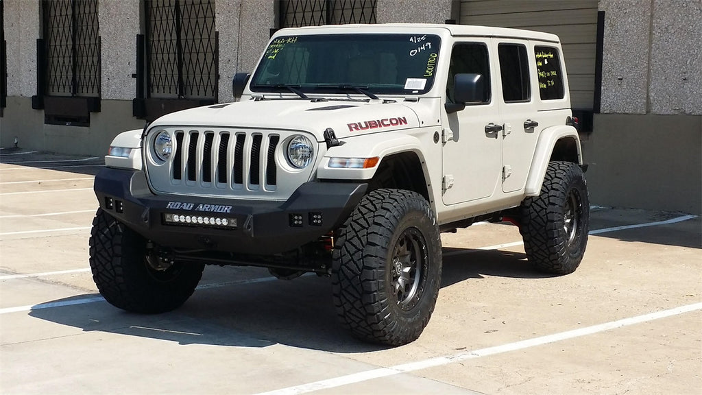 Road Armor 5183F0B Stealth Winch Front Bumper Rubicon