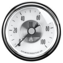 Load image into Gallery viewer, AutoMeter 2023 Prestige Series Pearl Oil Pressure Gauge