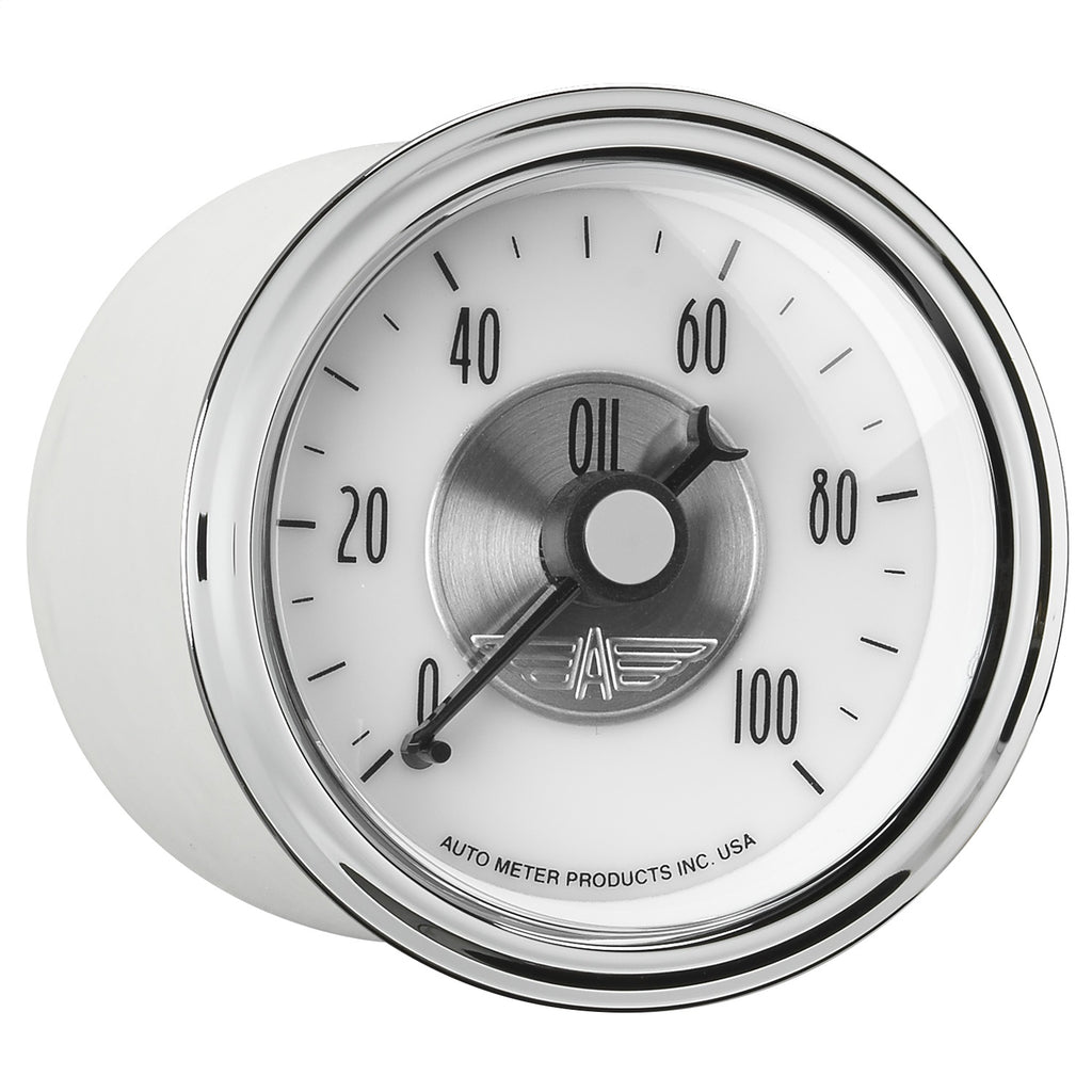 AutoMeter 2023 Prestige Series Pearl Oil Pressure Gauge