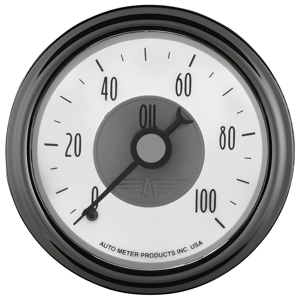 AutoMeter 2023 Prestige Series Pearl Oil Pressure Gauge