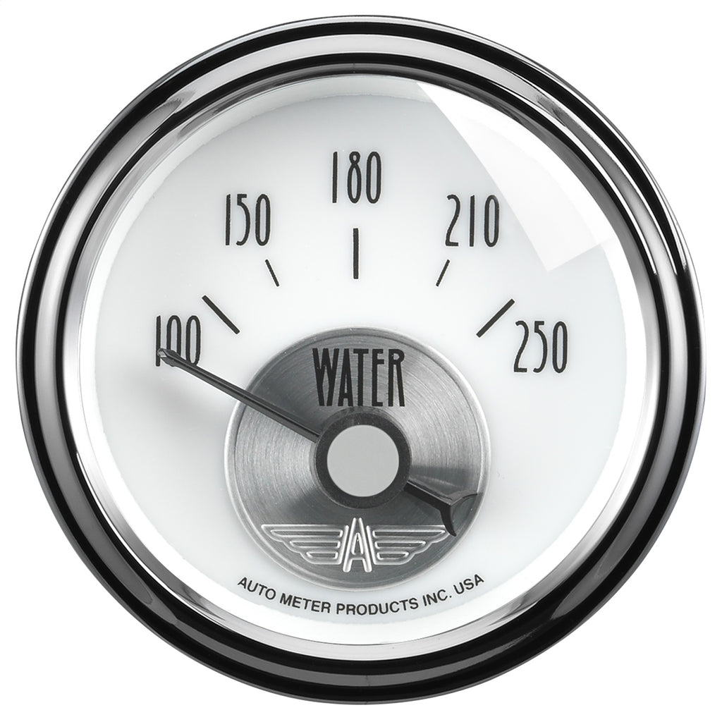 AutoMeter 2039 Prestige Series Pearl Water Temperature Gauge