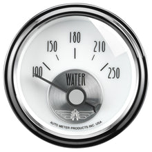 Load image into Gallery viewer, AutoMeter 2039 Prestige Series Pearl Water Temperature Gauge