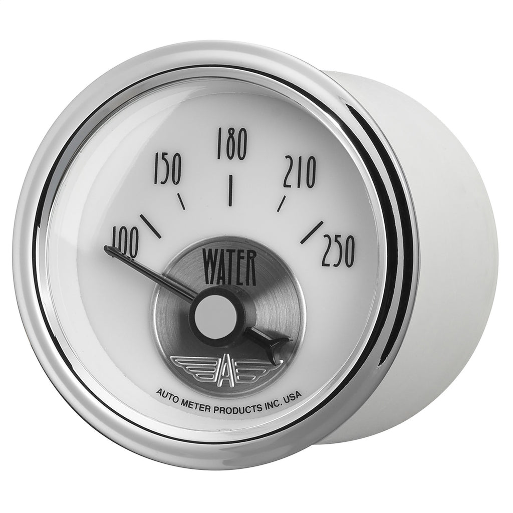 AutoMeter 2039 Prestige Series Pearl Water Temperature Gauge