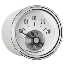 Load image into Gallery viewer, AutoMeter 2039 Prestige Series Pearl Water Temperature Gauge