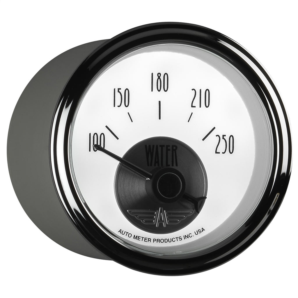 AutoMeter 2039 Prestige Series Pearl Water Temperature Gauge