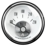 AutoMeter 2039 Prestige Series Pearl Water Temperature Gauge