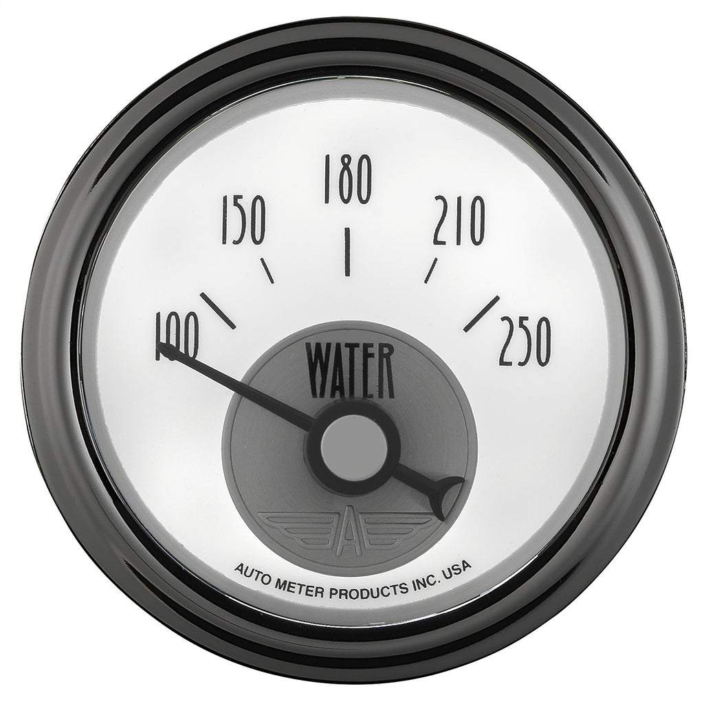 AutoMeter 2039 Prestige Series Pearl Water Temperature Gauge