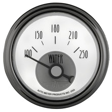 Load image into Gallery viewer, AutoMeter 2039 Prestige Series Pearl Water Temperature Gauge