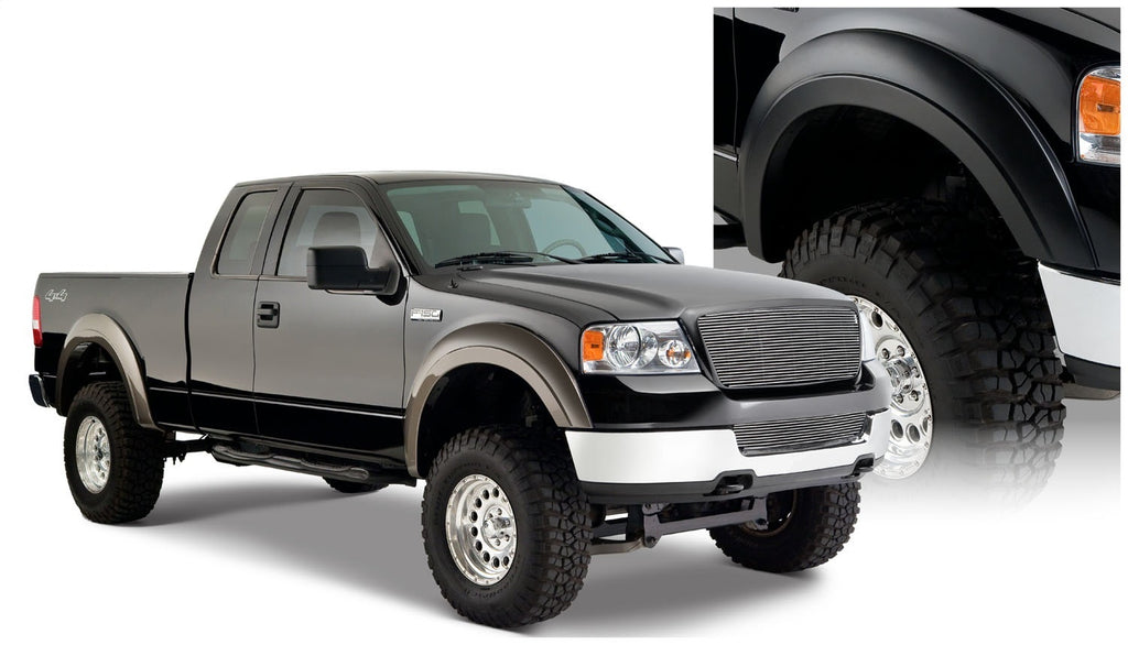 Bushwacker 20915-02 Extend-A-Fender Flares Fits 04-08 F-150 Mark LT