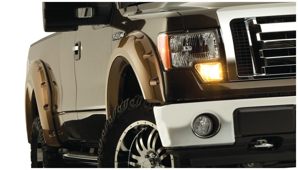 Bushwacker 20927-02 Max Coverage Pocket Style Fender Flares Fits 09-14 F-150