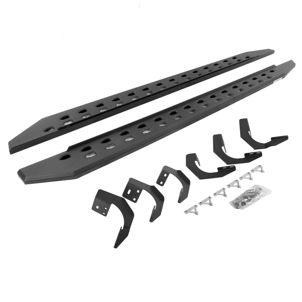 Go Rhino 69429980SPC RB20 Slim Line Running Boards w/Mounting Brackets Kit