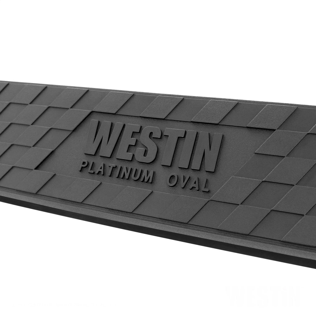 Westin 21-4085 Platinum 4 Oval Nerf Step Bars Fits 19-24 1500