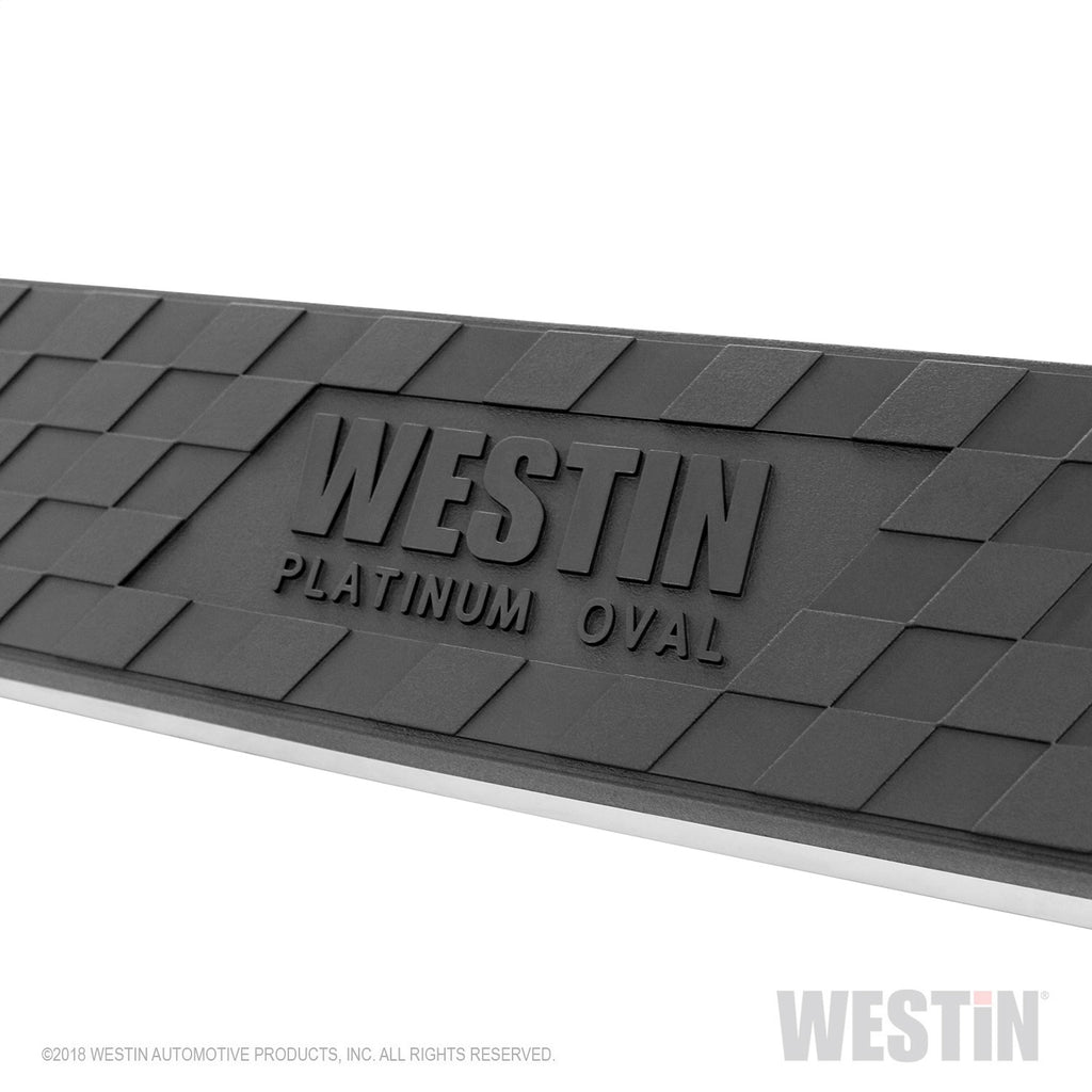 Westin 21-4090 Platinum 4 Oval Nerf Step Bars Fits 19-23 1500