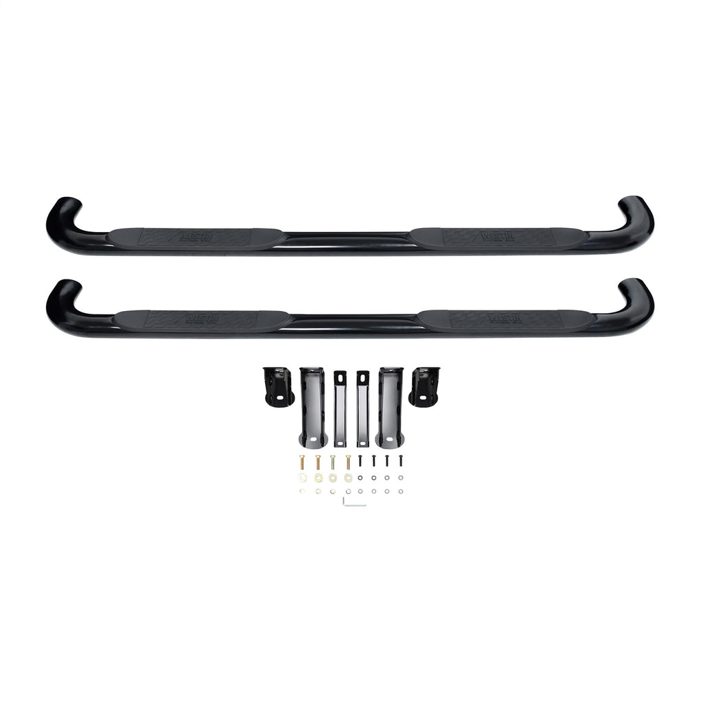 Westin 21-4135 Platinum 4 Oval Nerf Step Bars Fits Sierra 1500 Silverado 1500