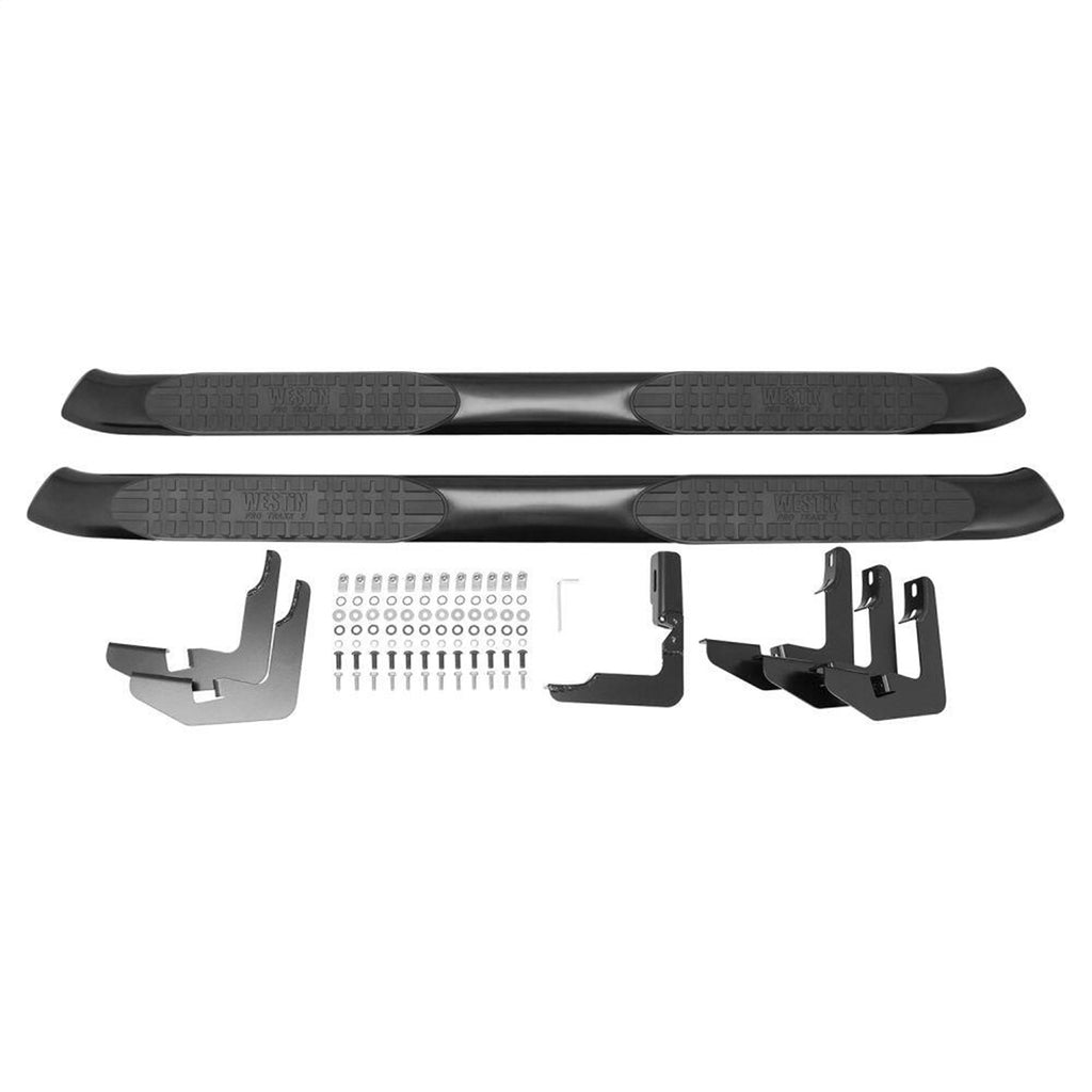 Westin 21-54065 PRO TRAXX 5 Oval Nerf Step Bars Fits 18-24 Wrangler (JL)
