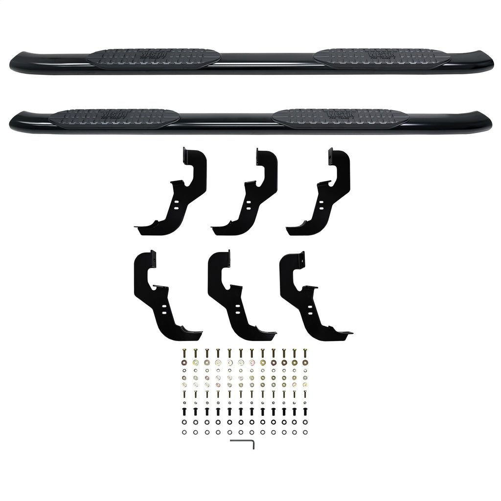 Westin 21-54135 PRO TRAXX 5 Oval Nerf Step Bars