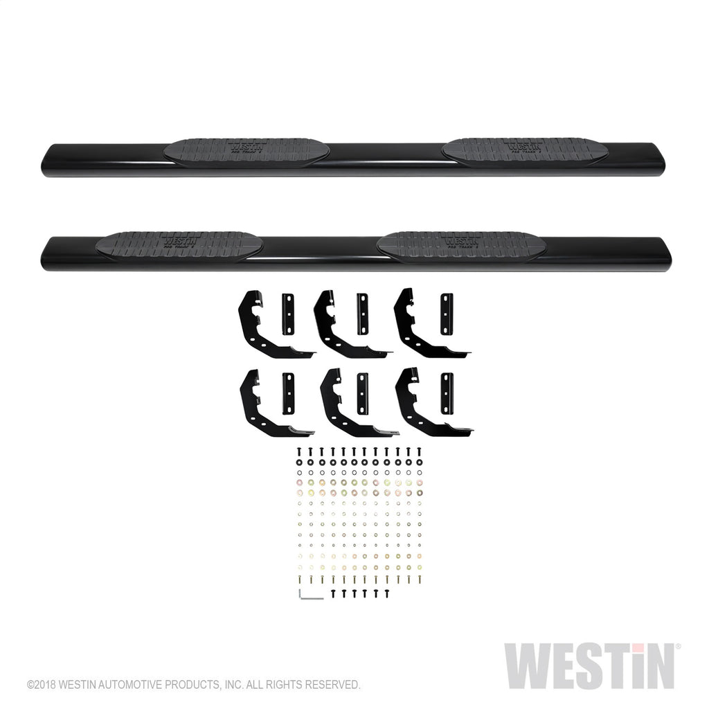 Westin 21-64085 PRO TRAXX 6 Oval Nerf Step Bars Fits 19-22 1500