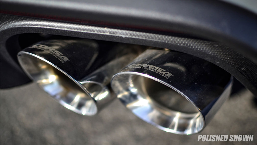 Corsa Performance 21002GNM Touring To Sport Valved Axle-Back Exhaust System