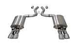 Corsa Performance 21002 Touring To Sport Valved Axle-Back Exhaust System