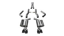 Load image into Gallery viewer, Corsa Performance 21006BLK Xtreme Cat-Back Exhaust System Fits 17-23 Challenger